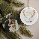Search for 25th wedding anniversary christmas tree decorations Mr and mrs