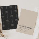 Search for alternative birthday invitations Edgy