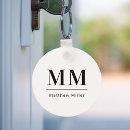 Search for white guy key rings Black and white