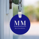 Search for navy white key rings Minimalist