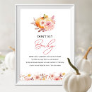 Search for dont say baby signs Fall baby shower