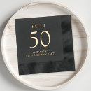 Search for 50th birthday napkins Simple