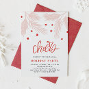 Search for pine branch invitations Holly berries