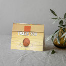 Search for basketball thank you cards Player