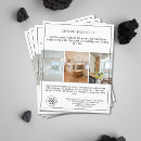 Search for black and white simple flyers Professional