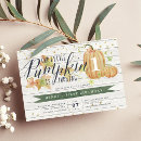 Search for autumn birthday invitations Is turning one