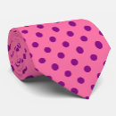 Search for purple polka dot pattern ties Spots