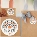 Search for boho thank you stickers Cute