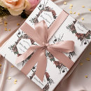 Search for vintage botanical wrapping paper Baby shower