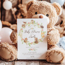 Search for enchanted forest baby shower invitations Watercolor