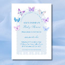 Search for pink and purple butterfly baby shower invitations Mother to be