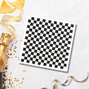 Search for graduation plates and napkins Black and white