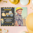Search for dump everything birthday invitations Construction birthday party