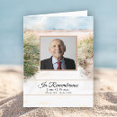 Search for beach funeral thank you cards Coastal