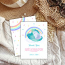 Search for mint green thank you cards Baby girl