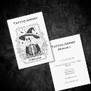 Search for skeleton business cards Black and white