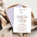 Search for plum bridal shower invitations Script