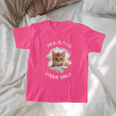 Search for funny cat kids tshirts Pink