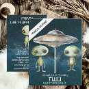 Search for alien party invitations Little green men