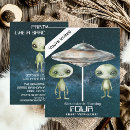 Search for alien party invitations Little green men