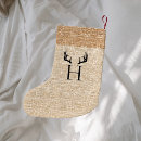 Search for initials christmas stockings For kids