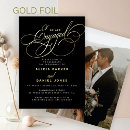 Search for foil engagement party invitations Script