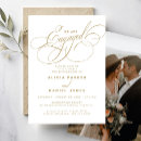 Search for white and gold engagement party invitations Elegant