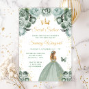 Search for gold dress gown sweet 16 invitations 16th birthday party