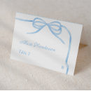 Search for bow wedding table cards Coquette