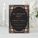 Search for black roses invitations Feminine