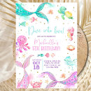 Search for pastel mermaid tail invitations Mermaid pool party