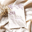 Search for vintage 60th birthday invitations Elegant