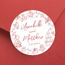 Search for red hand stickers Red and white