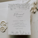Search for botanical farewell party invitations For her