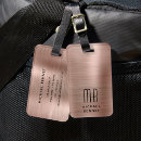 Search for rose gold luggage tags Pink