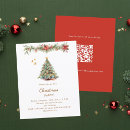 Search for tree 4x5 christmas invitations Dinner party