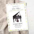 Search for piano invitations Classic