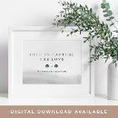 Search for help us capture the love wedding signs Social media icons