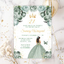 Search for brunette birthday invitations Floral flowers