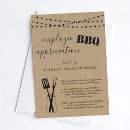 Search for employee party invitations Barbecue