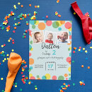 Search for polka dot birthday invitations For kids