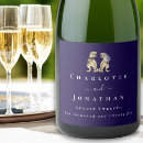 Search for funny wedding wine labels Watercolor