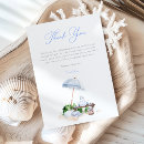 Search for beach bridal shower thank you cards Summer