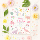 Search for three rex girl birthday invitations Dinosaur 3rd birthday