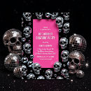 Search for disco ball seasonal invitations Girly