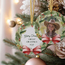 Search for holly wreath christmas tree decorations Family photo