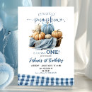 Search for blue gingham invitations For kids