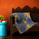 Search for cobalt blue blankets Vintage