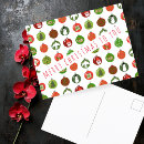 Search for red ornament postcards Modern