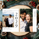 Search for engagement christmas cards Black and white